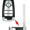 Ford Smart Remote Emergency Insert Key blade same as 164-R8168 by Car & Truck Remotes