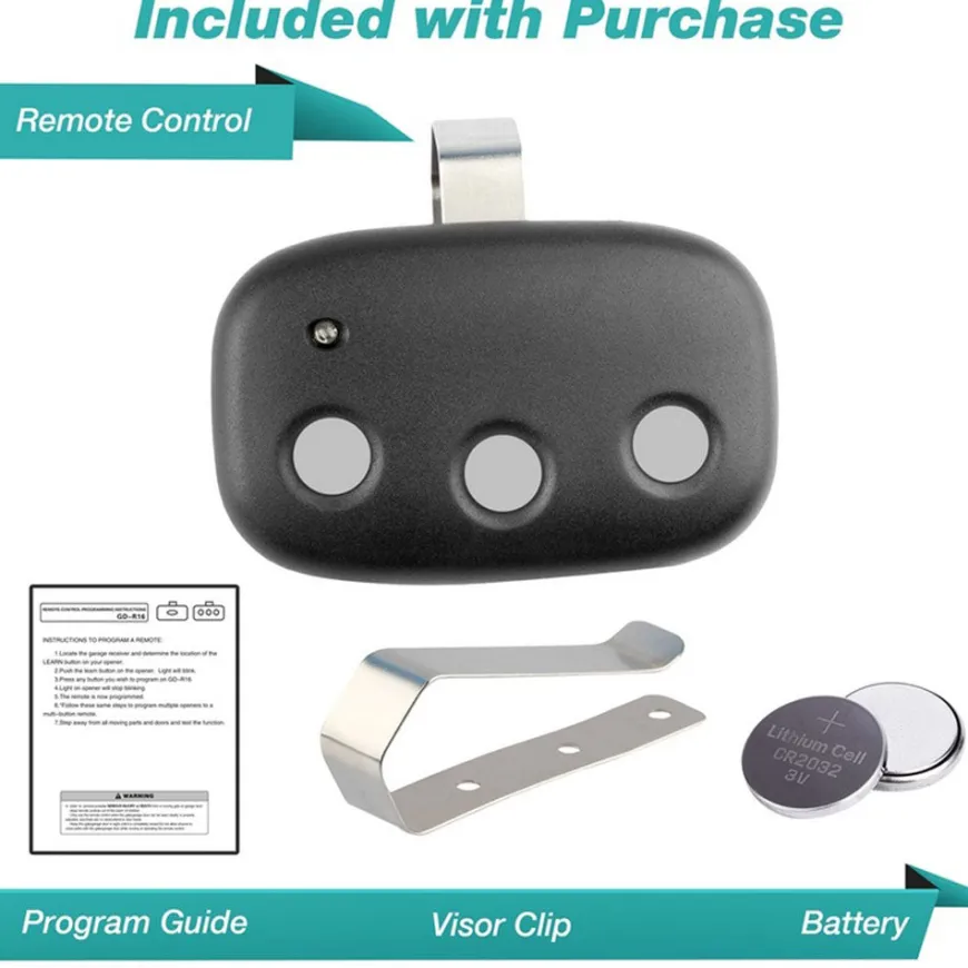 Garage Door Opener Remote for Linear Mega Code MCT-3