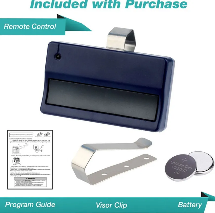 Garage Door Opener Remote for Liftmaster 371LM - Blue