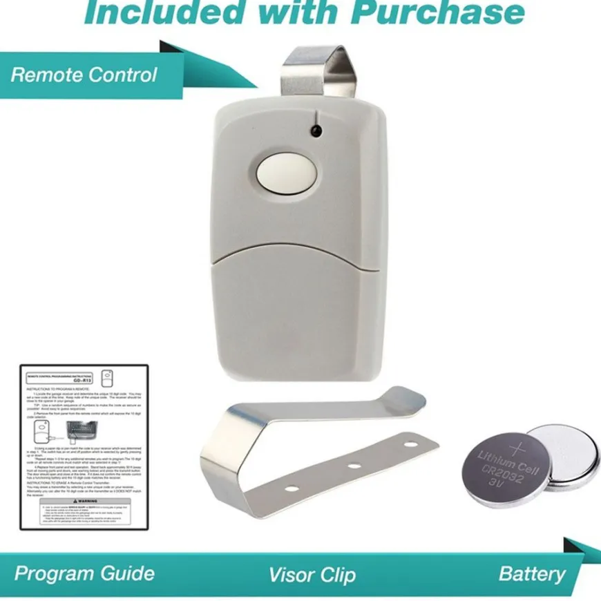 Garage Door Opener Remote for Linear Multi-Code - 3089 Grey