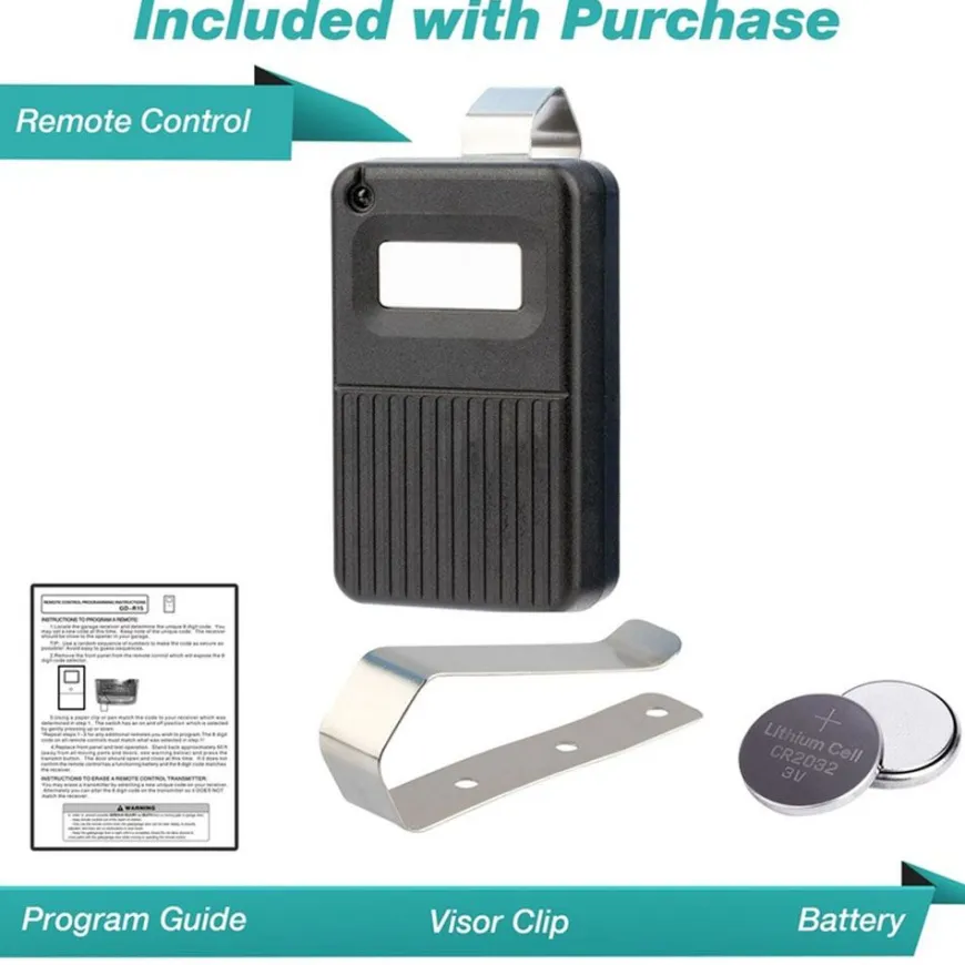 Garage Door Opener Remote for Linear Delta 3 DNT00002A