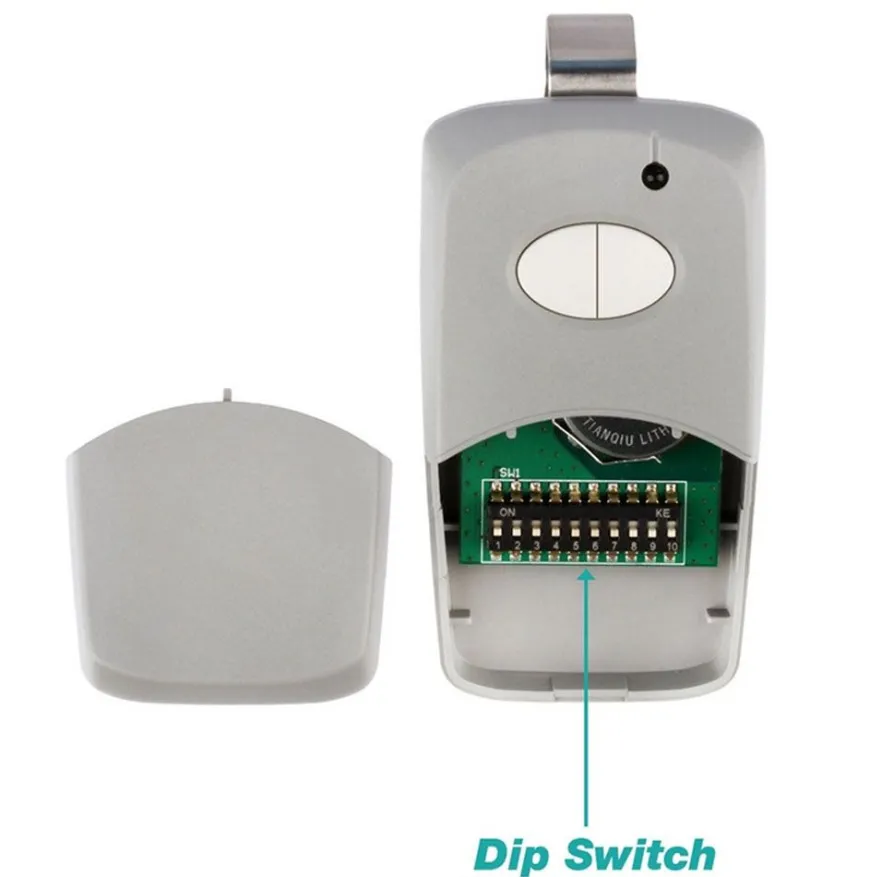 Garage Door Opener Remote for Linear Multi-Code - 3089 Grey (2-button)