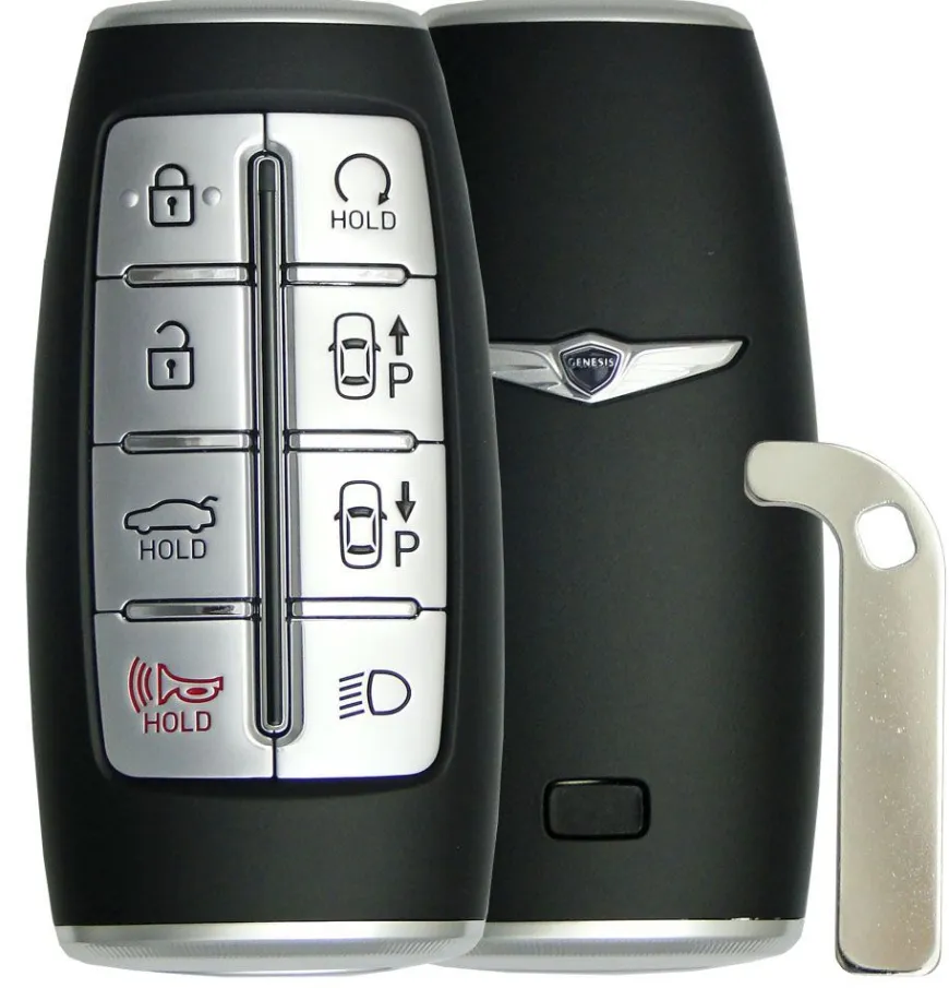 2021 Genesis G80 Smart Remote Key Fob w/ Parking Assistance