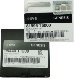 2021 Genesis G80 Smart Remote Key Fob w/ Parking Assistance