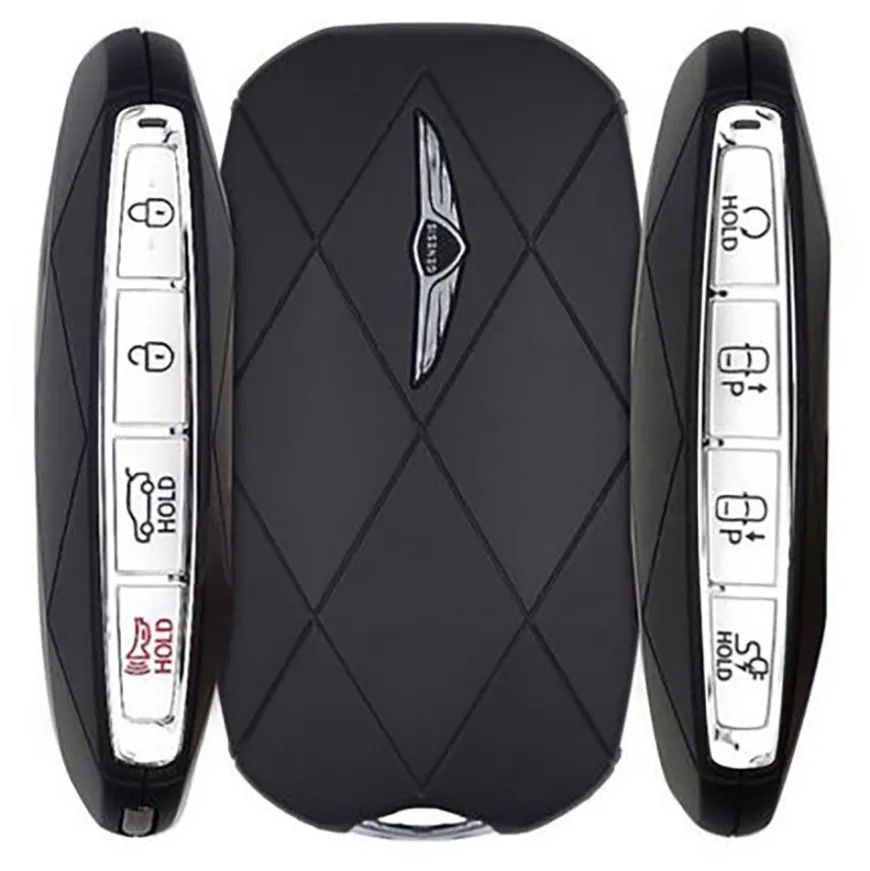 2023 Genesis GV60 Smart Remote Key Fob w/ Parking Assistance - Black