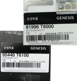 2021 Genesis GV80 Smart Remote Key Fob
