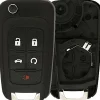 GM 5 Button Flip Remote Replacement Shell by Car & Truck Remotes