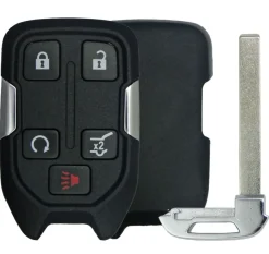 GMC 5 Button Smart Remote Replacement Shell by Car & Truck Remotes