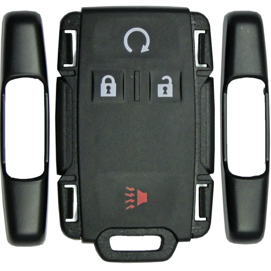 GM Chevrolet GMC 4 Button Remote Replacement Shell by Car & Truck Remotes
