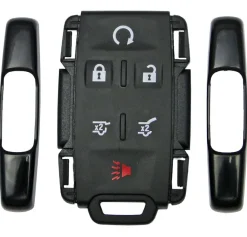 GM Chevrolet GMC 6 Button Remote Replacement Shell by Car & Truck Remotes