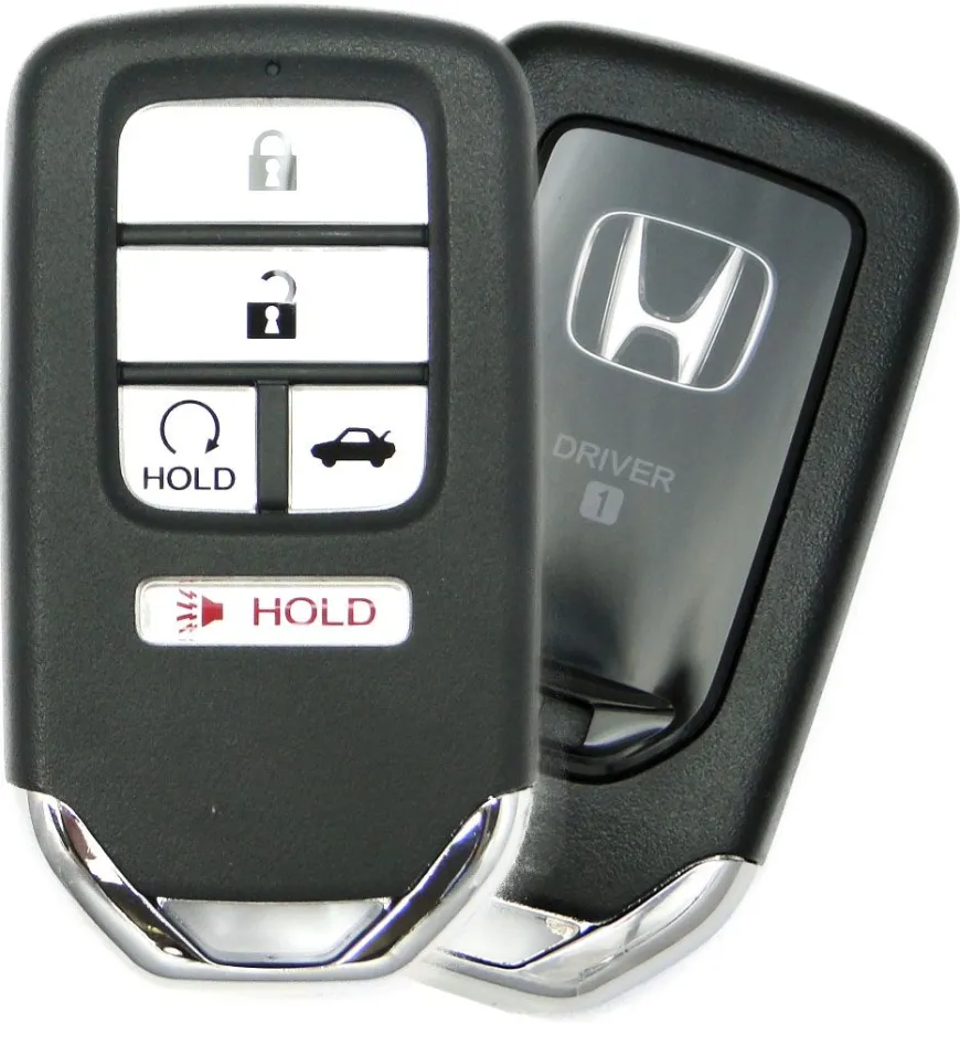 2017 Honda Accord Smart Remote Key Fob w/ Engine Start Driver 1