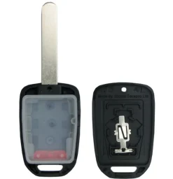 HONDA 4 button SUV Replacement remote case with blank key by Car & Truck Remotes