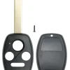 2006-2013 Honda Civic Remote 4 button replacement case with key by Car & Truck Remotes