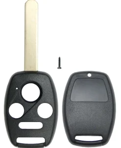 2006-2013 Honda Civic Remote 4 button replacement case with key by Car & Truck Remotes