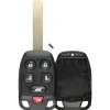 HONDA Odyssey 6 button Remote Head Key Replacement Case by Car & Truck Remotes