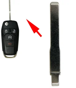 HU101 Replacement Blade for Ford Flip Remotes - H94 Keway by Car & Truck Remotes