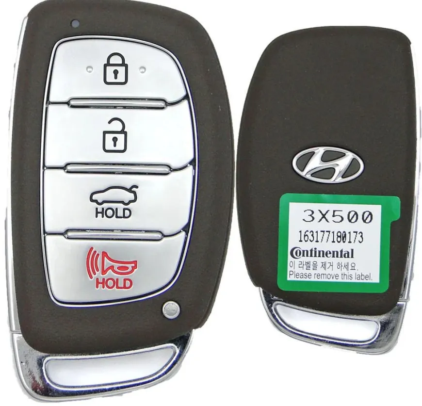 2016 Hyundai Elantra Smart Remote Key Fob