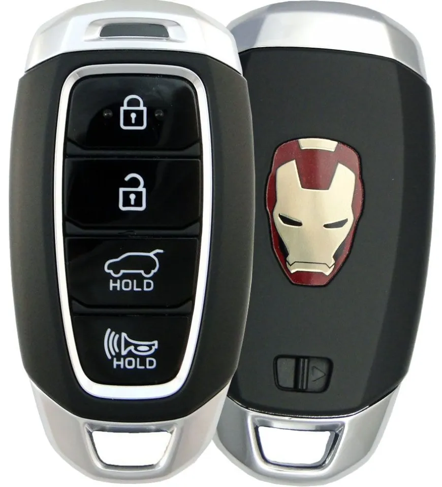 2020 Hyundai Kona Smart Remote Key Fob - Iron Man Logo