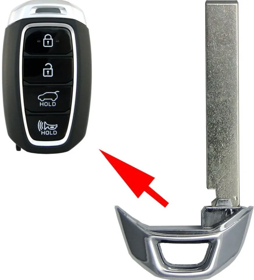 Hyundai Smart Remote Emergency Insert Key PN: 81996-J9020, 81996-G3020 by Car & Truck Remotes