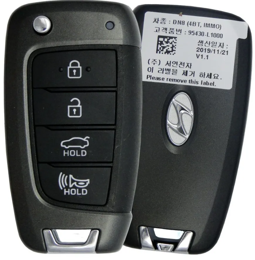 2021 Hyundai Sonata Remote Key Fob
