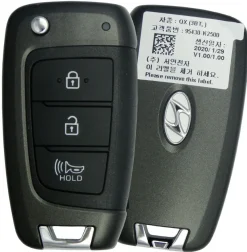 2020 Hyundai Venue Remote Key Fob