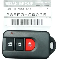 2004 Infiniti FX35 Smart Remote Key Fob