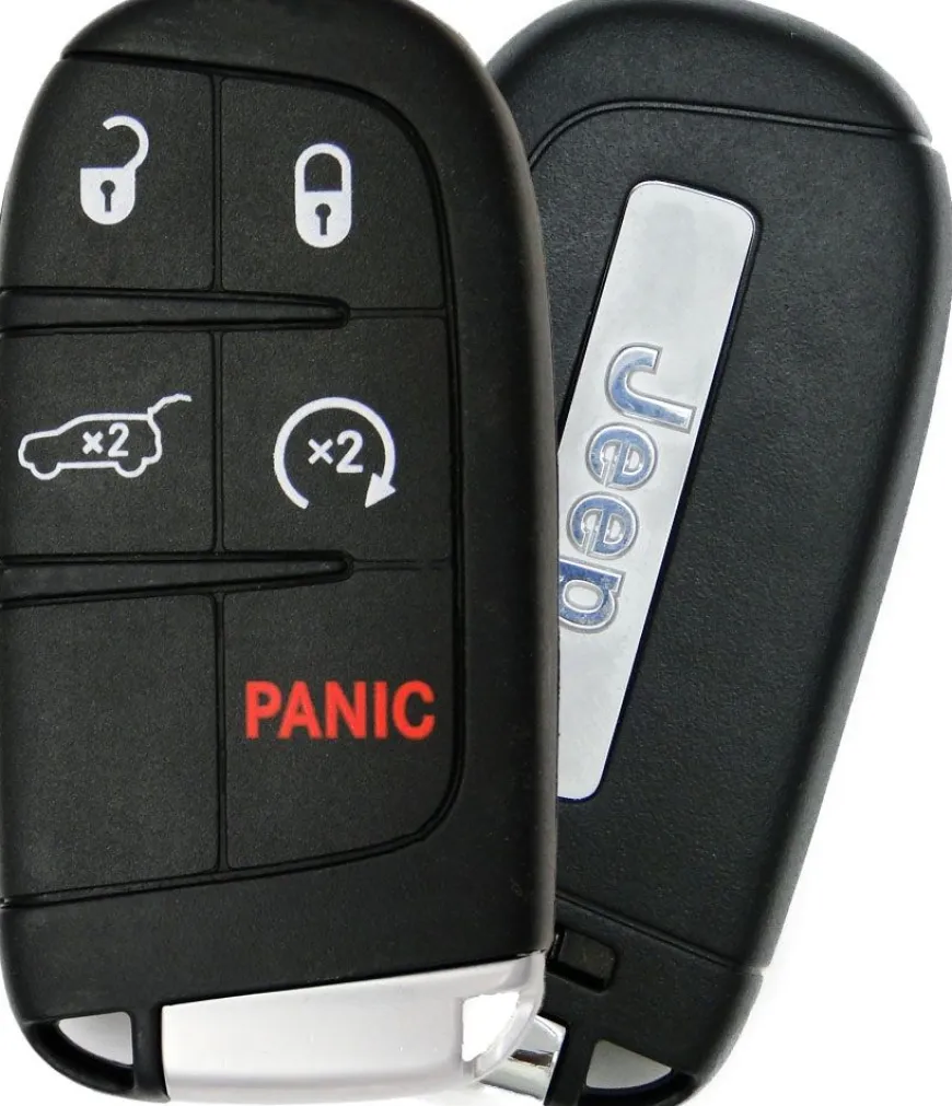 2018 Jeep Compass Smart Remote Key Fob w/ Engine Start Power Liftgate