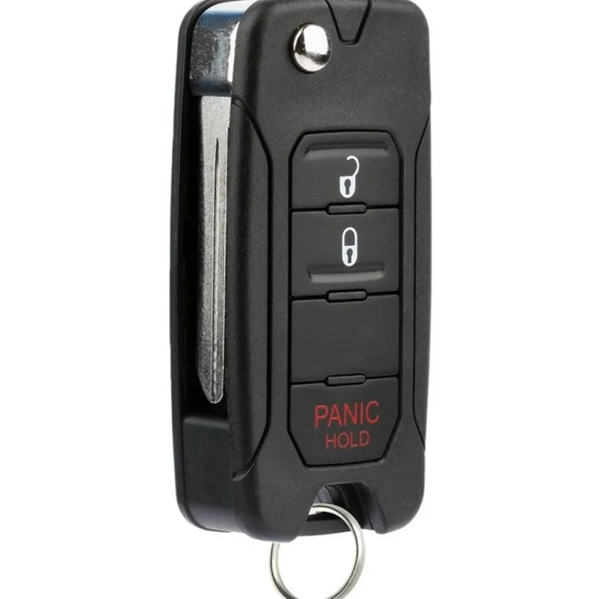 2007 Jeep Grand Cherokee Flip Remote Key Fob by Car & Truck Remotes