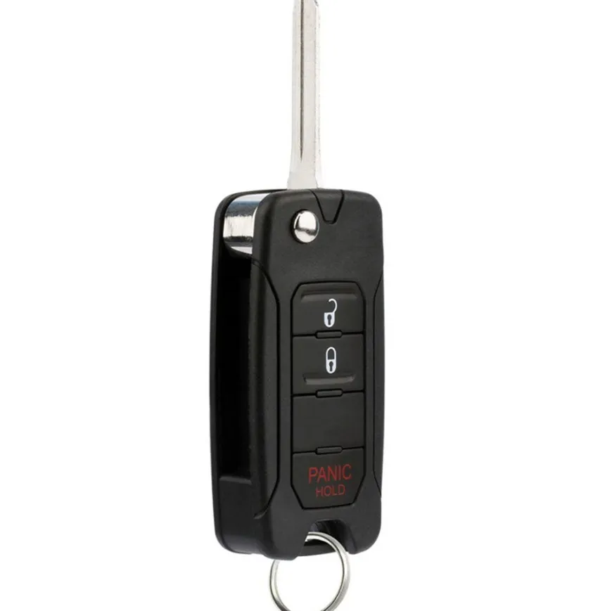 2007 Jeep Grand Cherokee Flip Remote Key Fob by Car & Truck Remotes