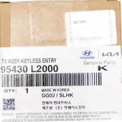 2021 Kia K5 Remote Key Fob