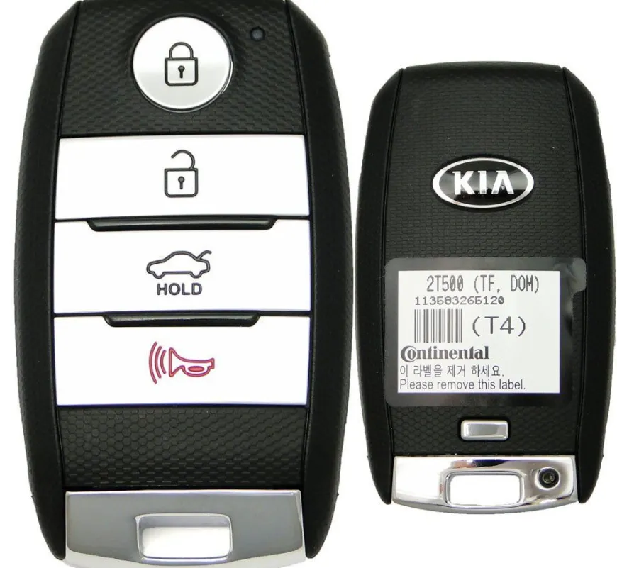 2015 Kia Optima EX, Hybrid Smart Remote Key Fob