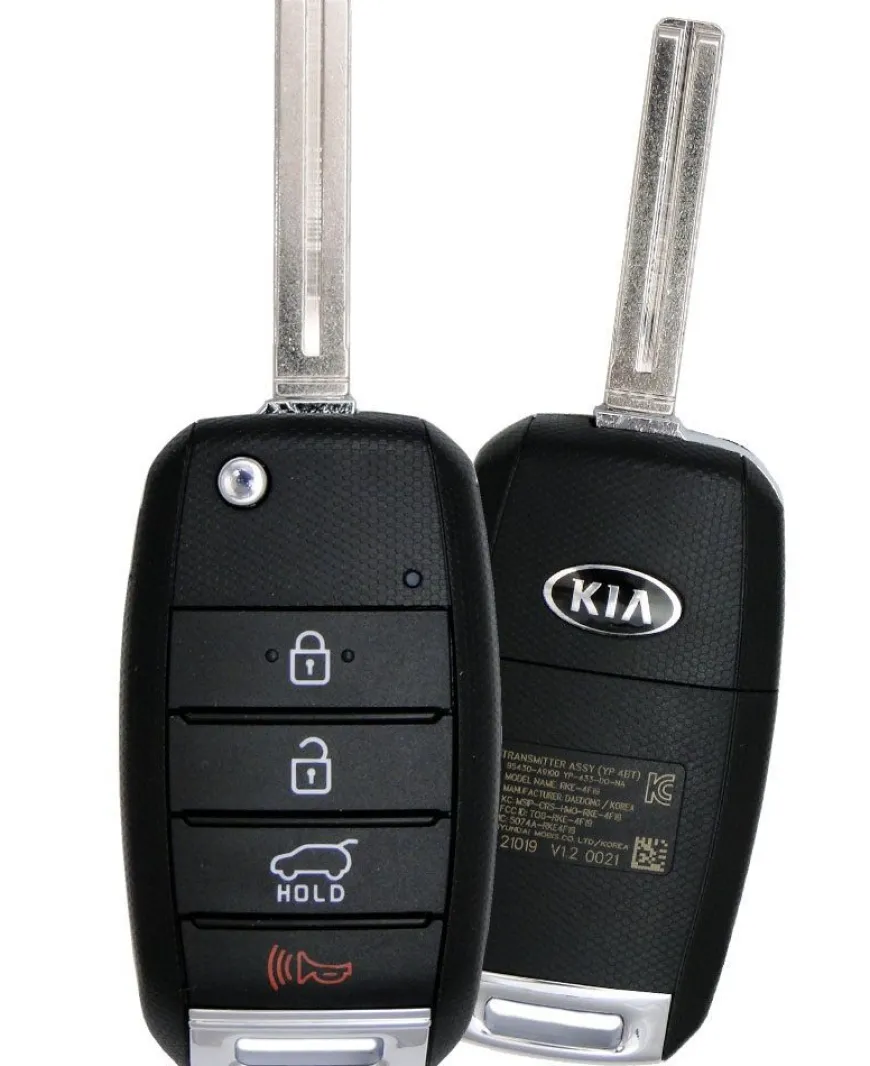 2020 Kia Sedona Remote Key Fob w/ Hatch