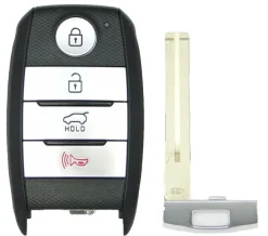 Kia Smart Remote Emergency Insert Key PN: 81996-A4040, 81996-2P300