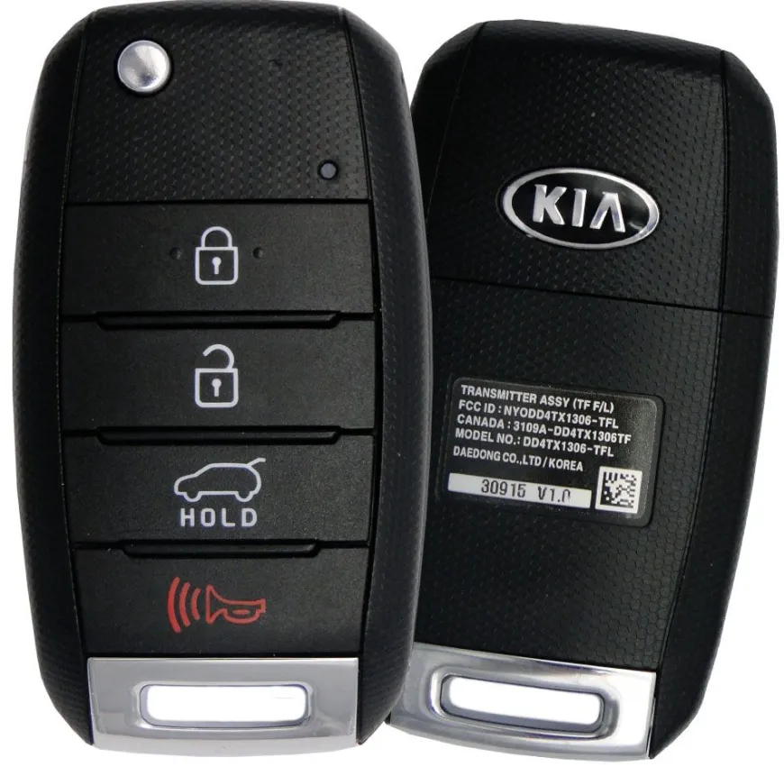 2015 Kia Sportage Remote Key Fob - Refurbished