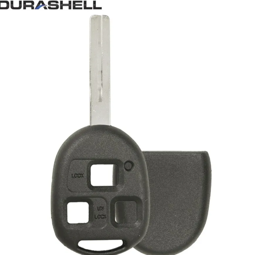 Lexus remote head rugged replacement DURASHELL case/shell with short blade by Car & Truck Remotes