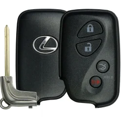 Lexus Smart Remote Replacement Shell with Trunk - 4 buttons by Car & Truck Remotes