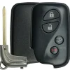 Lexus Smart Remote Replacement Shell with Hatch - 4 buttons by Car & Truck Remotes