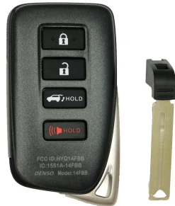 2020 Lexus RX450h Smart Remote Key Fob - Refurbished