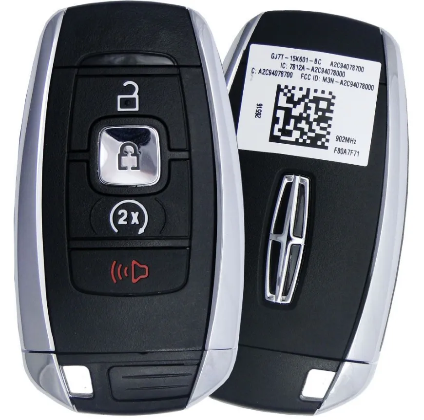 2020 Lincoln Continental Smart Remote Key Fob
