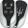 2016 Maserati Ghibli Smart Remote Key Fob w/ Lights - Refurbished