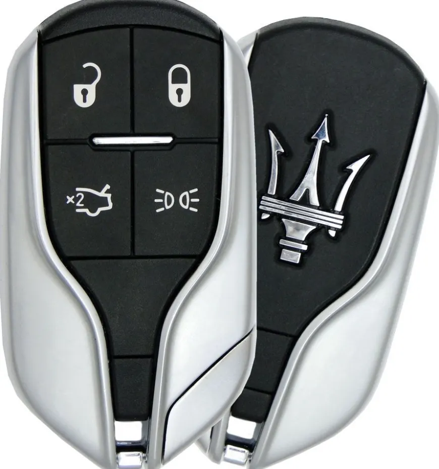 2016 Maserati Quattroporte Smart Remote Key Fob w/ Lights - Refurbished