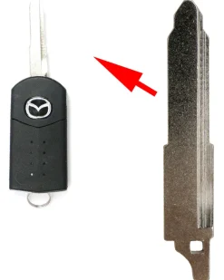 Mazda Flip Remote Key Blade Replacement by Car & Truck Remotes