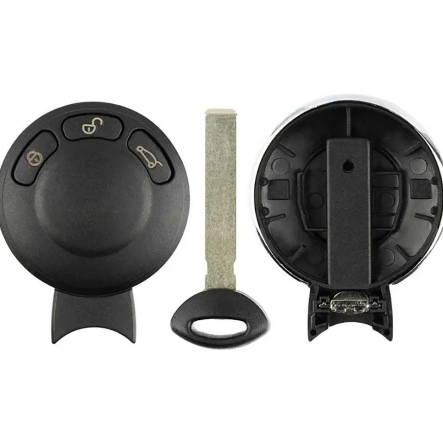 Mini Cooper Smart Remote Replacement Case with Emergency Key by Car & Truck Remotes