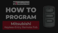 2003 Mitsubishi Diamante Remote Key Fob by Car & Truck Remotes