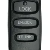 2001 Mitsubishi Diamante Remote Key Fob by Car & Truck Remotes
