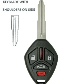 2012 Mitsubishi Eclipse Remote Key Fob by Car & Truck Remotes