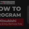 2003 Mitsubishi Eclipse Remote Key Fob by Car & Truck Remotes