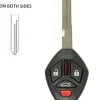 2007 Mitsubishi Eclipse Remote Key Fob (straight blade) by Car & Truck Remotes