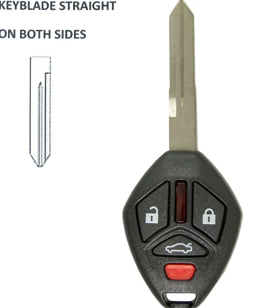 2006 Mitsubishi Eclipse Remote Key Fob (straight blade) by Car & Truck Remotes