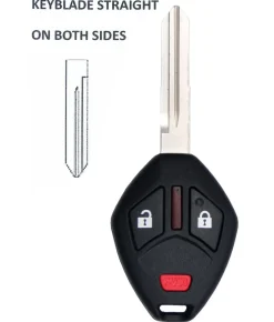 2006 Mitsubishi Endeavor Remote Key Fob (straight blade) by Car & Truck Remotes